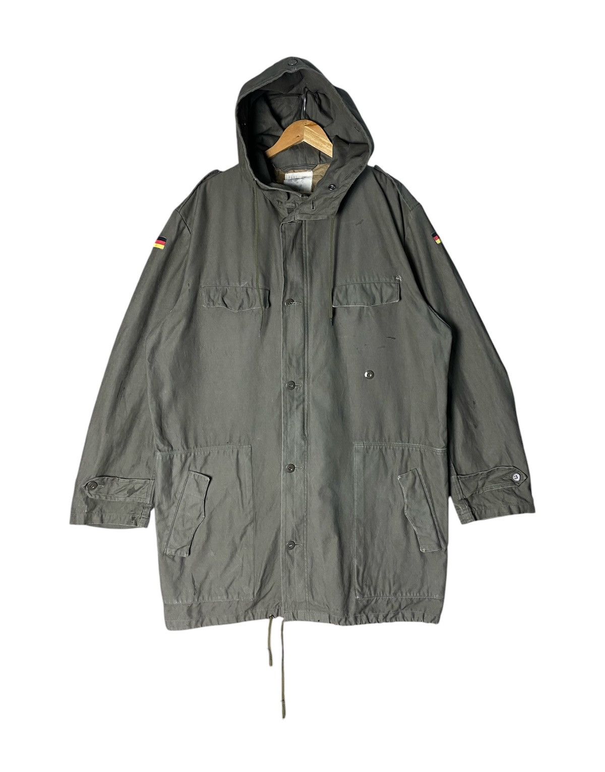 Vintage Vintage OG 1994 Army Parkas Hoodie Jacket Size US L / EU 52-54 / 3 - 1 Thumbnail