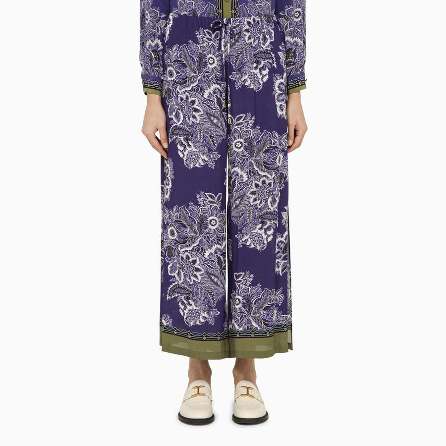 image of Etro O1D2Blof01223 Trousers In Multicolor, Women's (Size 30)