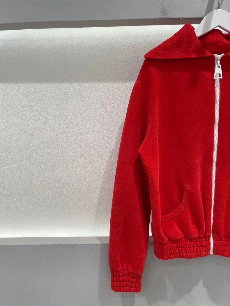 Louis Vuitton Louis Vuitton Red knit jacket 2501-Nextarrow Size US M / EU 48-50 / 2 - 3 Thumbnail