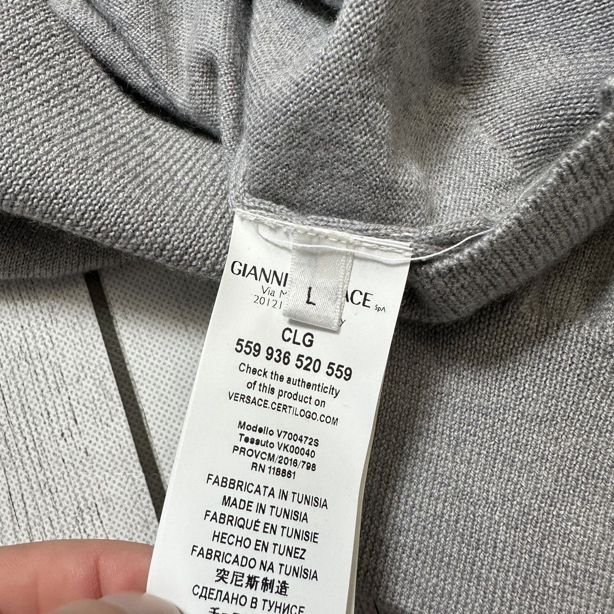 Versace Versace Collection sweater Size US L / EU 52-54 / 3 - 6 Thumbnail