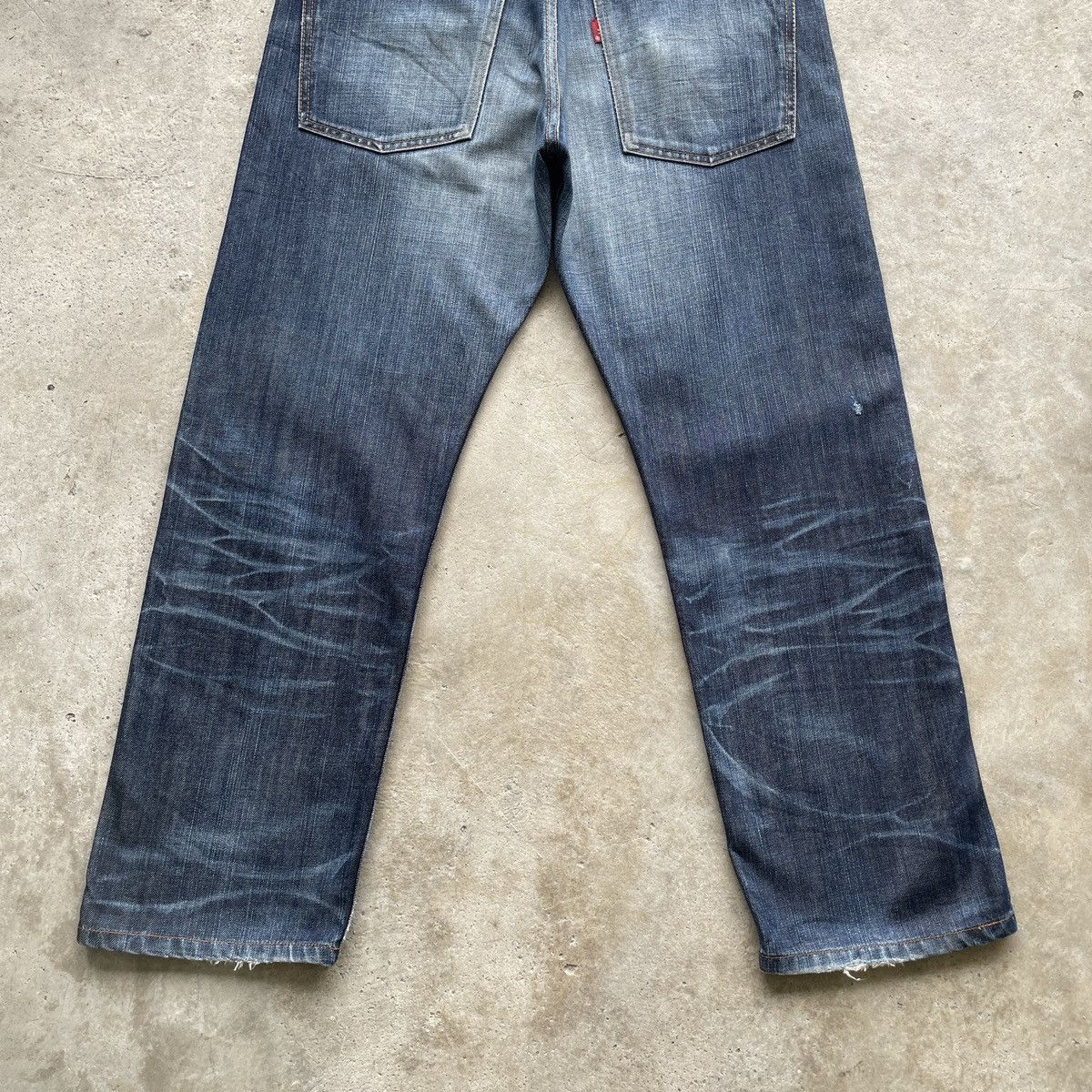 Japanese Brand Vintage GogmaGog Jeans Japan Faded Denim Pants Distressed Size US 32 / EU 48 - 9 Thumbnail