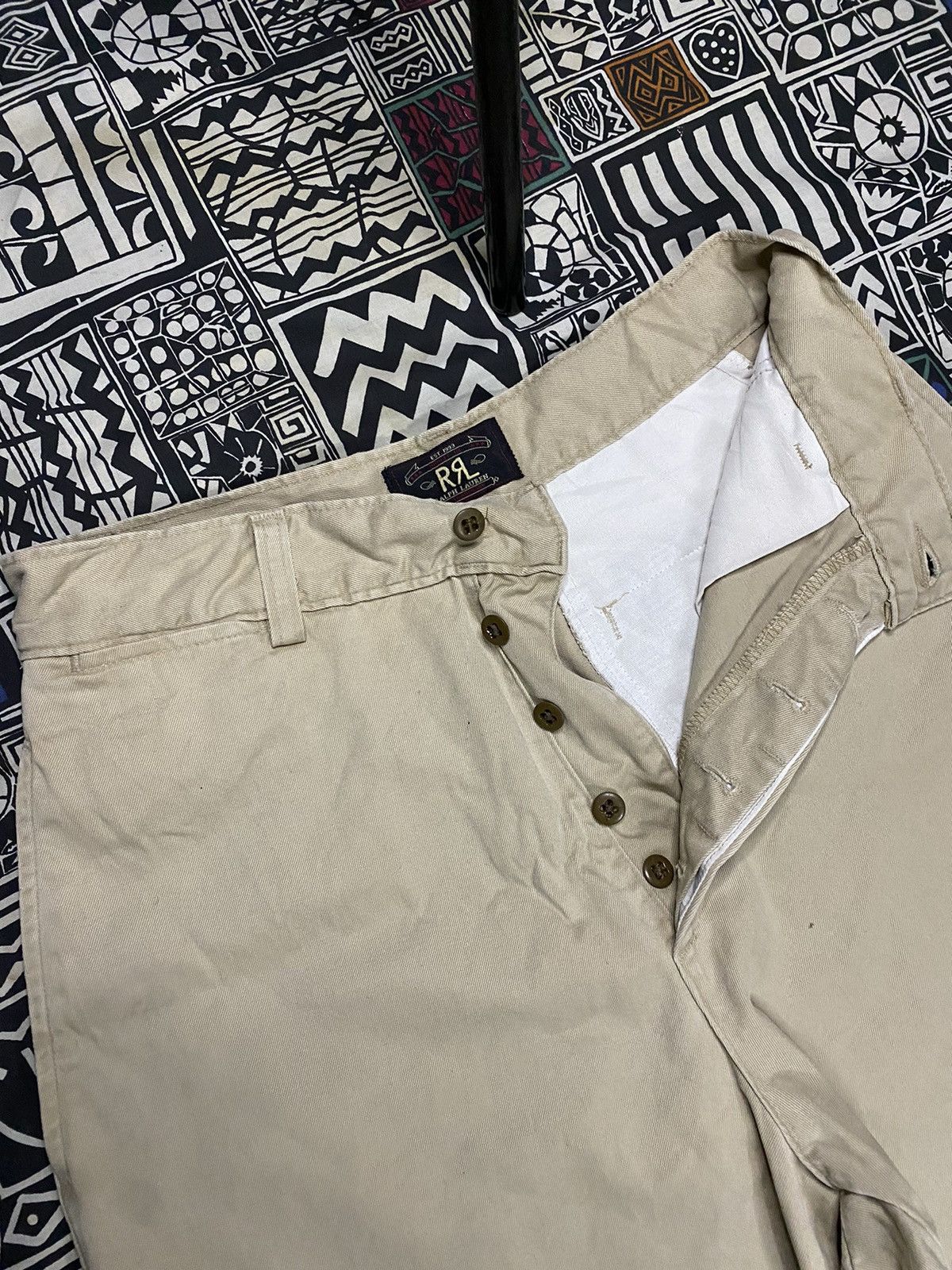 RRL Ralph Lauren × Vintage RRL 90s Vintage Baggy Pants Size US 29 - 3 Thumbnail