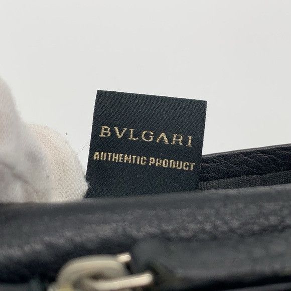 Bvlgari Bvlgari Bifold Long Unisex Leather Wallet Size ONE SIZE - 8 Thumbnail