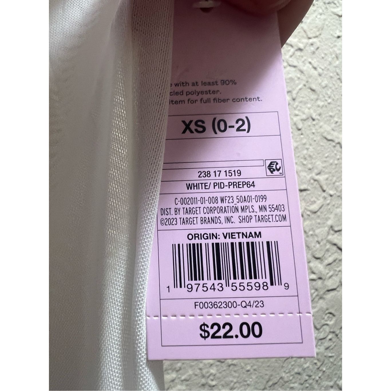 Other Wild Fable White Mesh Flare Cover Up Pants Woman’s Size XS N Size 26" / US 2 / IT 38 - 4 Thumbnail