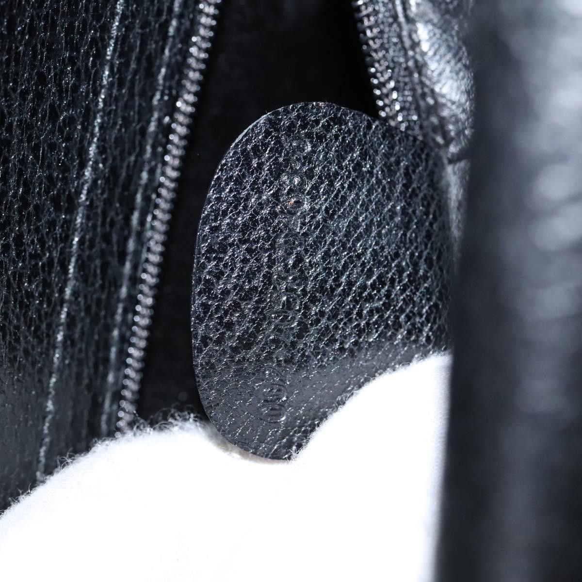 Gucci GUCCI Hand Bag Leather Black Size ONE SIZE - 12 Thumbnail