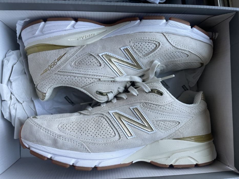 New Balance New Balance 990v4 Angora Made In USA M990AG4 Size 10.5 ...