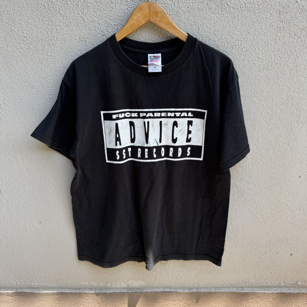 Vintage SST RECORDS label tee sonic youth soundgarden