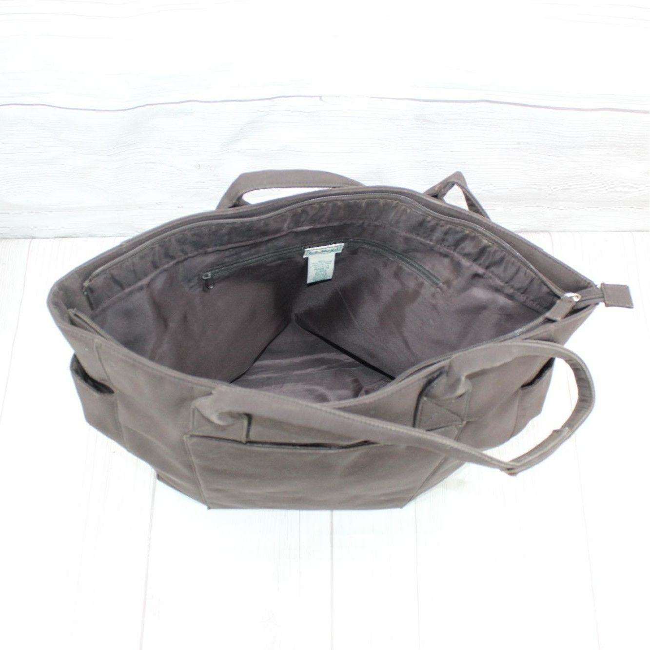 L.L. Bean LL Bean Women's Polyester Lined Zippered Shoulder Bag Size ONE SIZE - 3 Thumbnail