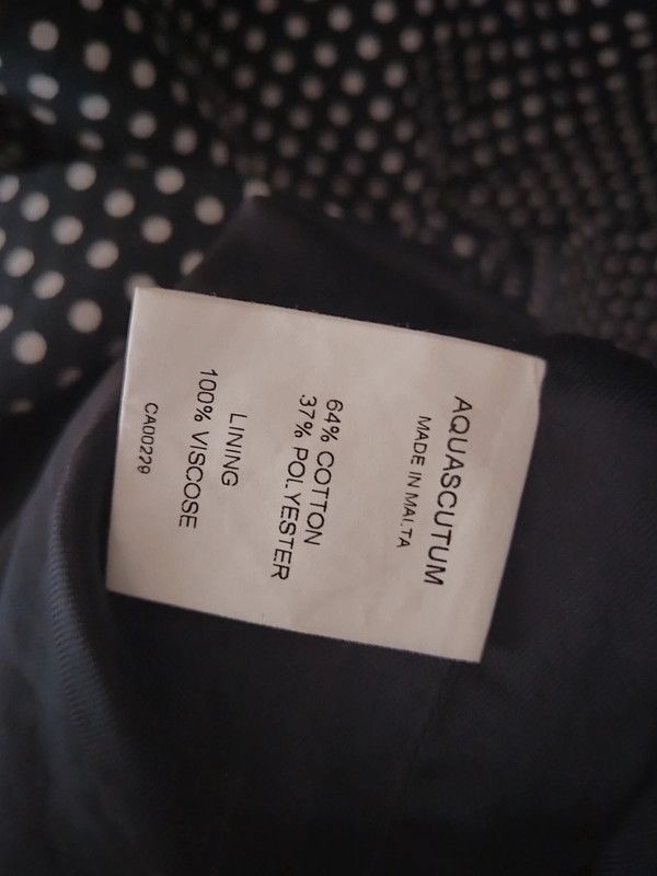 Aquascutum × Vintage Aquascutum vintage polka dot dress Size S / US 4 / IT 40 - 4 Thumbnail