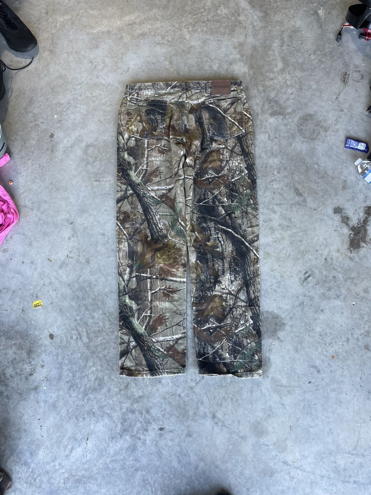 Realtree × Vintage Vintage 90s Wrangler Realtree Camo Pants Baggy Look Size US 32 / EU 48 - 2 Thumbnail