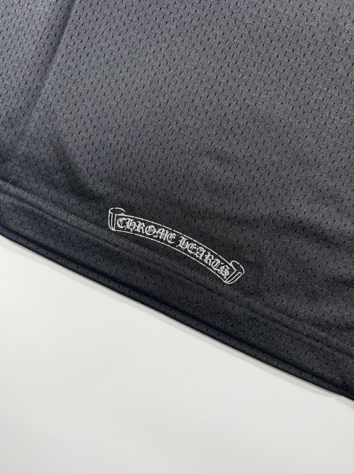 Chrome Hearts 🔥Chrome Hearts Black Jersey Mesh Short Sleeve🔥 Size US M / EU 48-50 / 2 - 11 Thumbnail