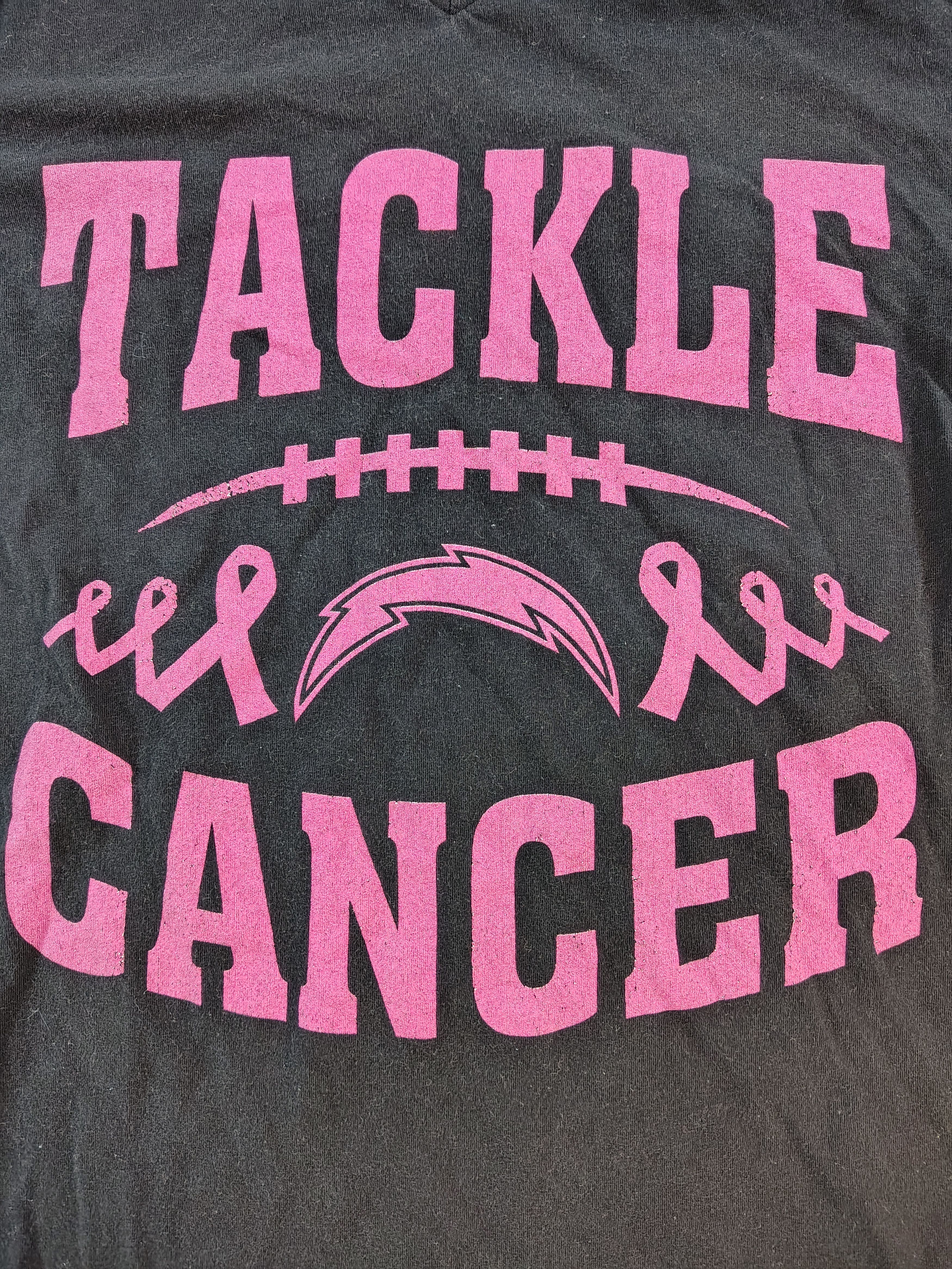 Other Women's Bella + Canvas Tackle Breast Cancer T-Shirt Size M / US 6-8 / IT 42-44 - 2 Thumbnail