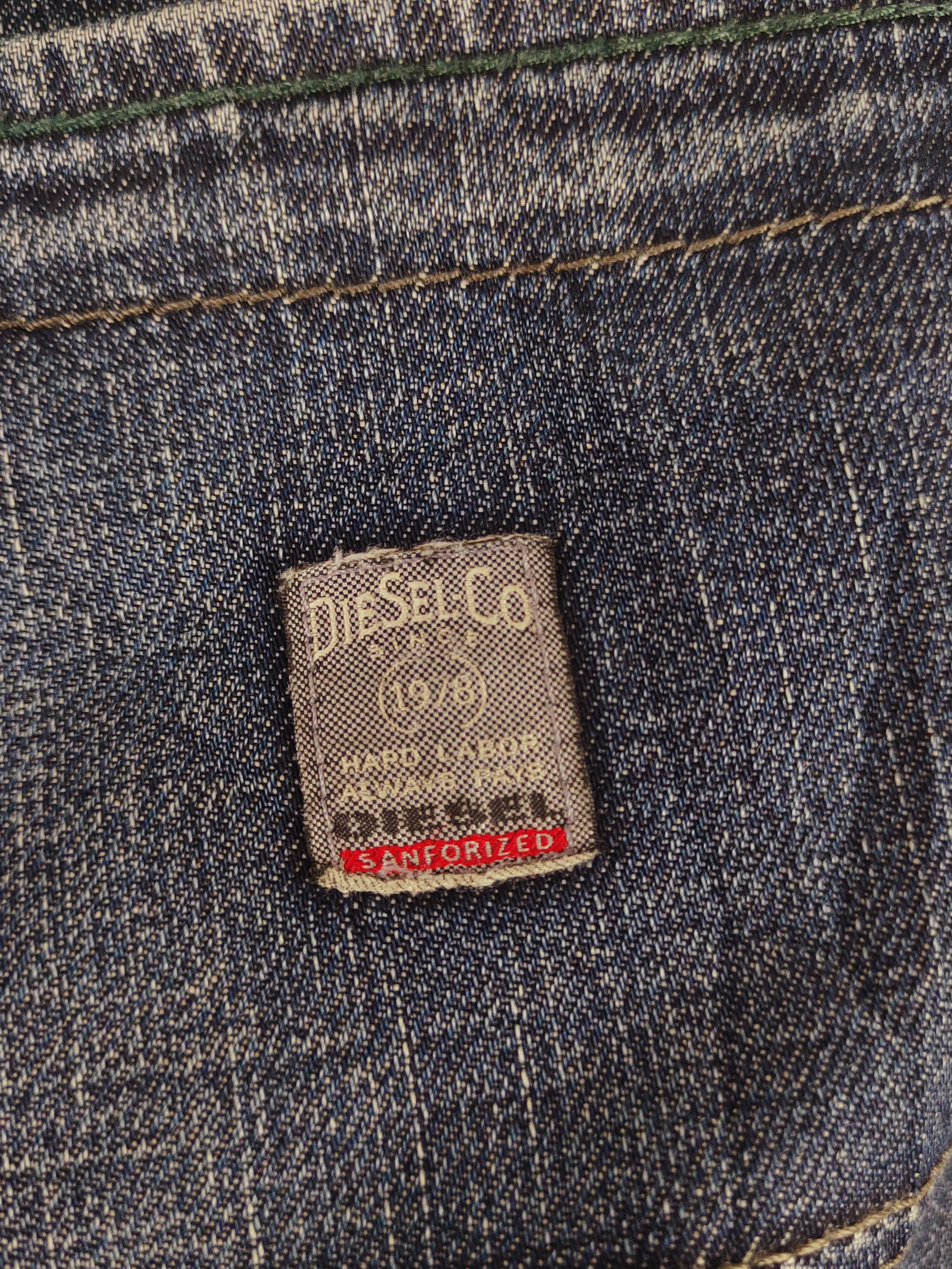 Diesel Diesel Industry Blue Black Distressed Ripped Jeans #S2666 Size US 36 / EU 52 - 12 Thumbnail