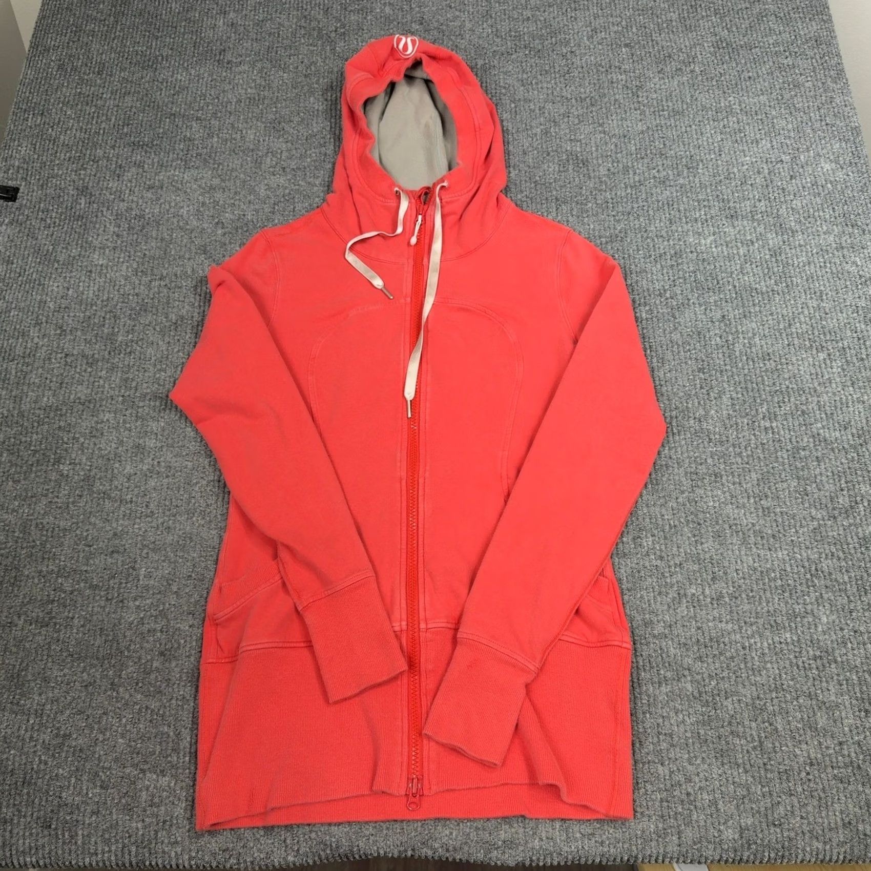 Lululemon Lululemon Scuba Hoodie Womens 12 Pink Full Zip Longline Activewear Sweatshirt Size XL / US 12-14 / IT 48-50 - 5 Thumbnail
