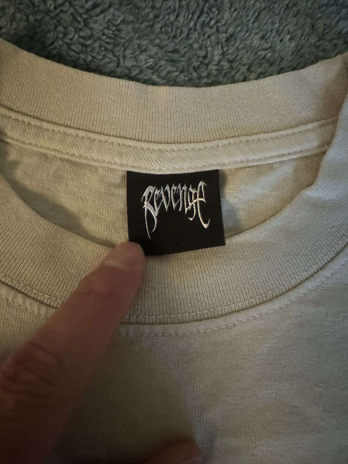Revenge REVENGE SHIBUYA TEE CEMENT X SKI MASK Size US XL / EU 56 / 4 - 3 Thumbnail
