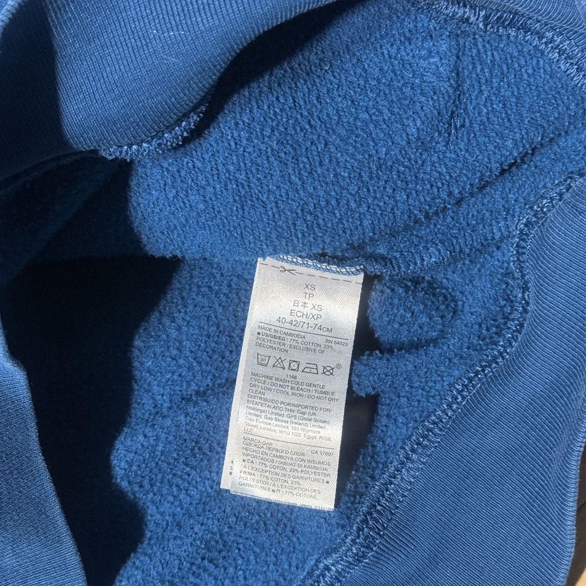 Gap × Vintage Vintage GAP Y2k Athletic Embroidered Spell Out Hoodie Mens Size US XS / EU 42 / 0 - 3 Thumbnail
