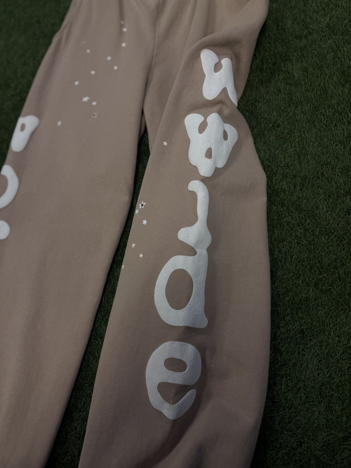 Sp5der Sp5der WorldWide Tan Sweatpants Size Large (NEW) Size US 33 - 6 Thumbnail