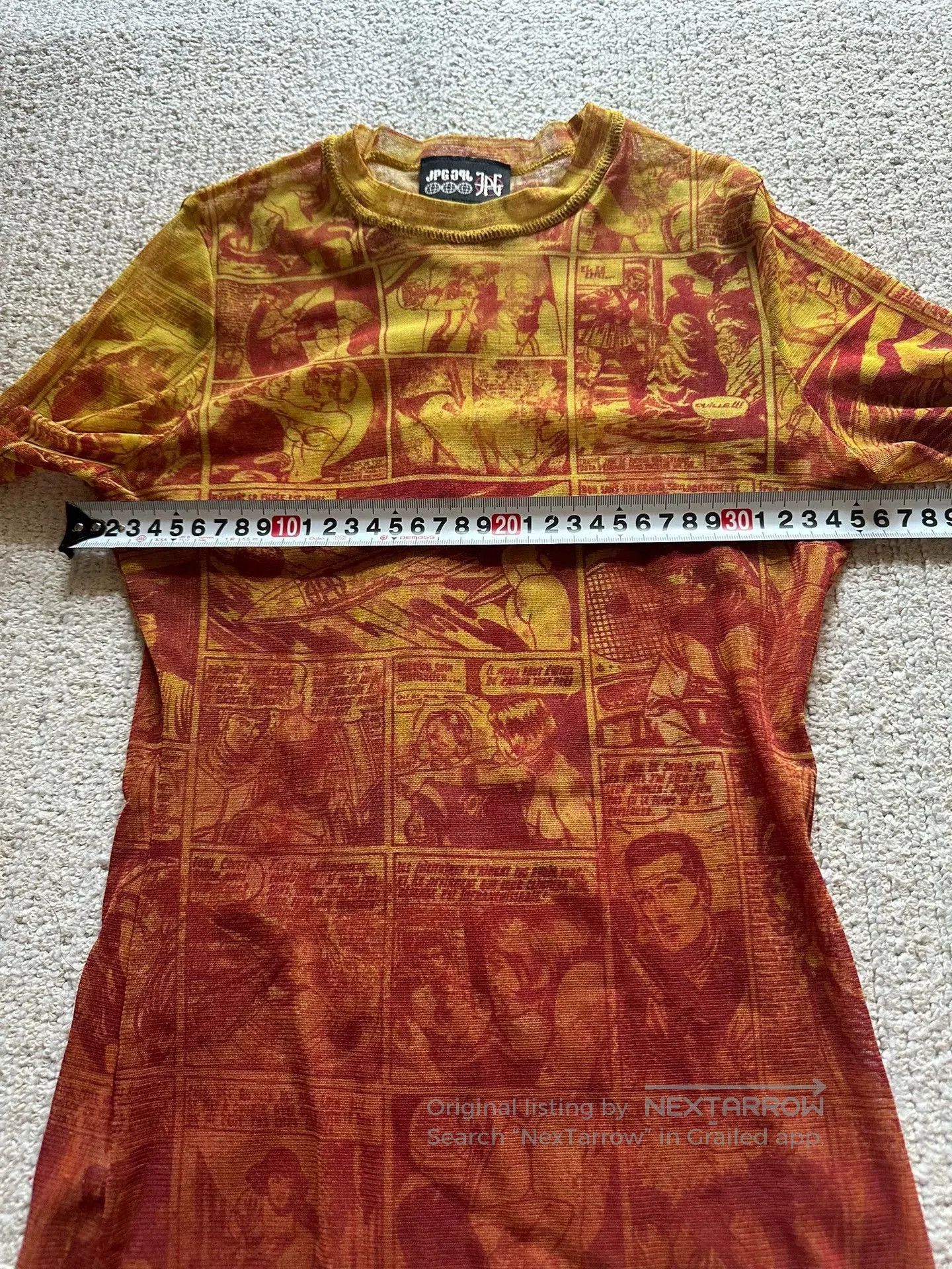 Jean Paul Gaultier Jean Paul Gaultier Mesh Comic Top. Size M / US 6-8 / IT 42-44 - 7 Thumbnail