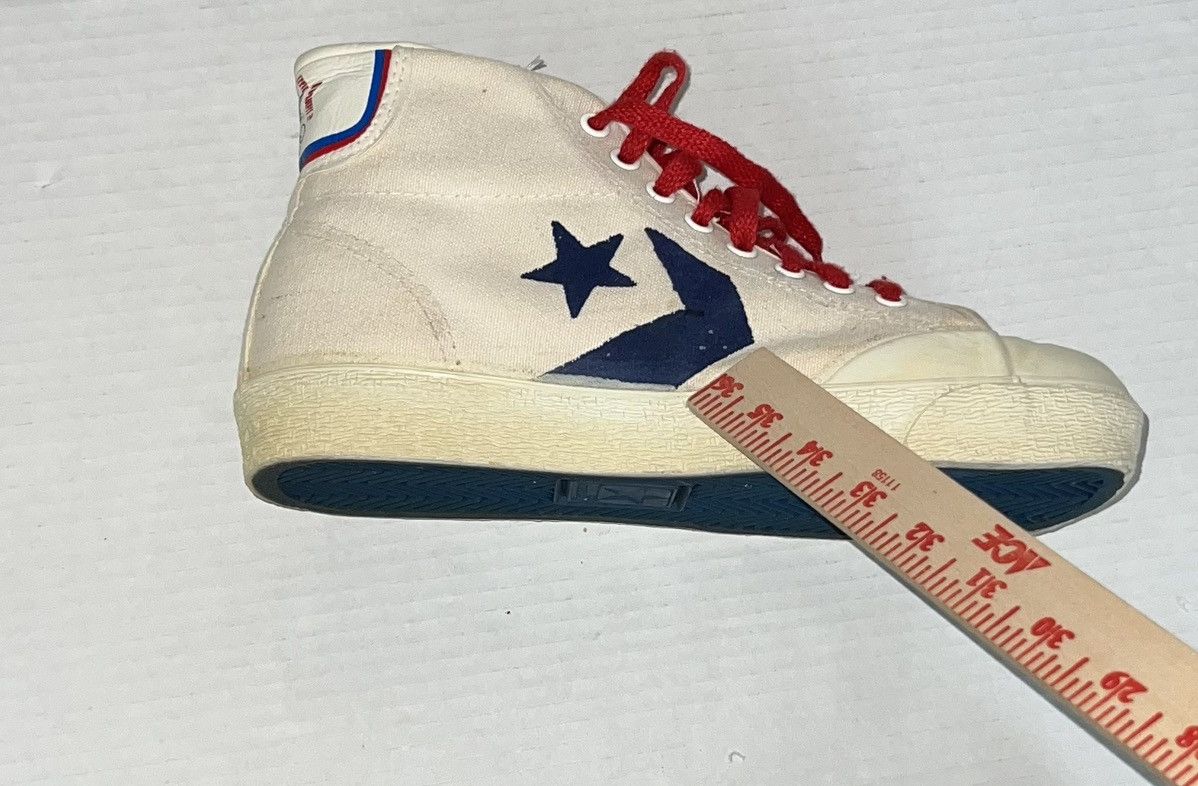 Converse Vintage 80’s Converse Usa Olympic La84 1984 Sample High Top Size US 7 / EU 40 - 13 Thumbnail