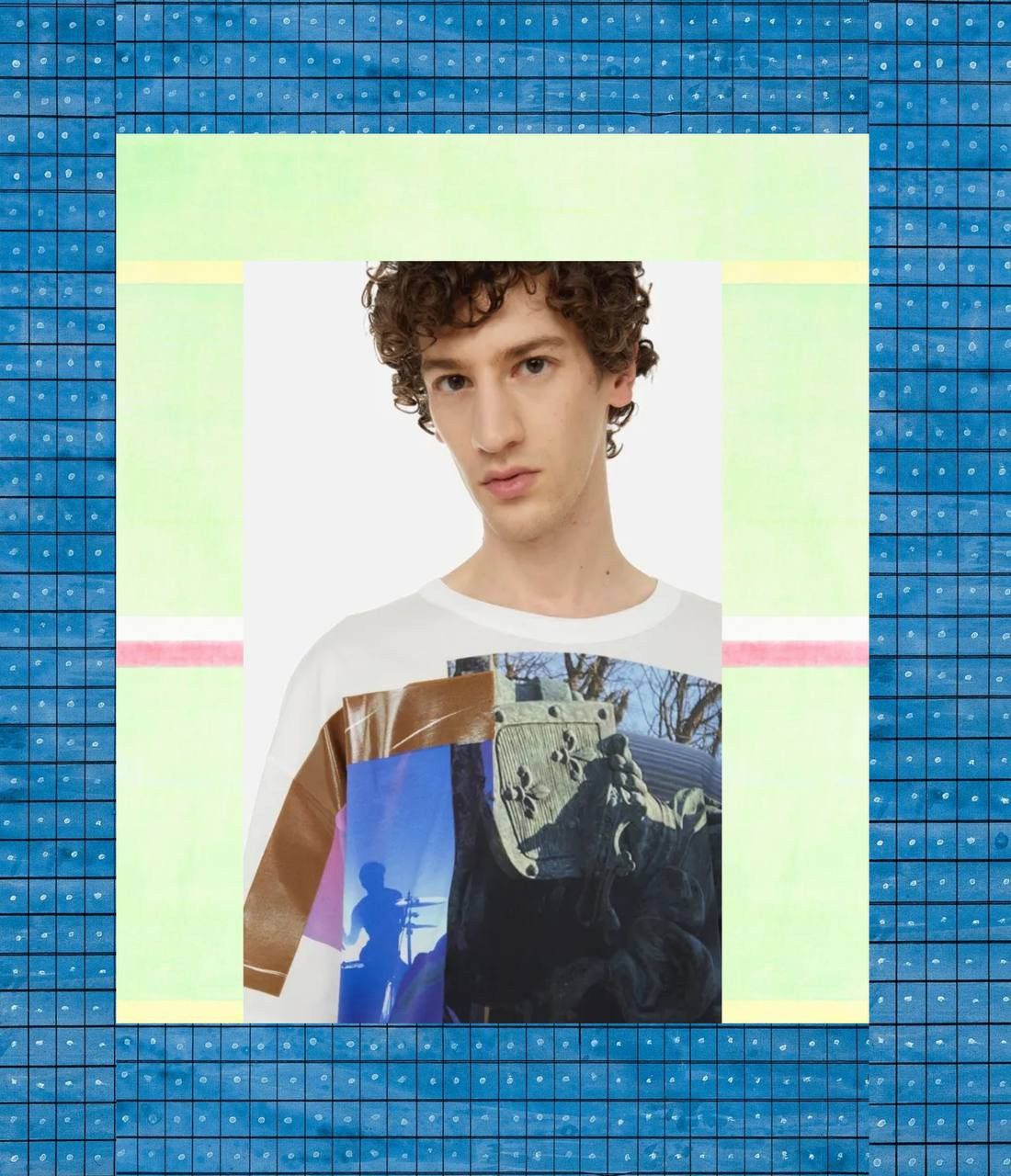 Dries Van Noten Dries Van Noten Graphic Print Oversized T-Shirt SS22 Size US S / EU 44-46 / 1 - 6 Thumbnail