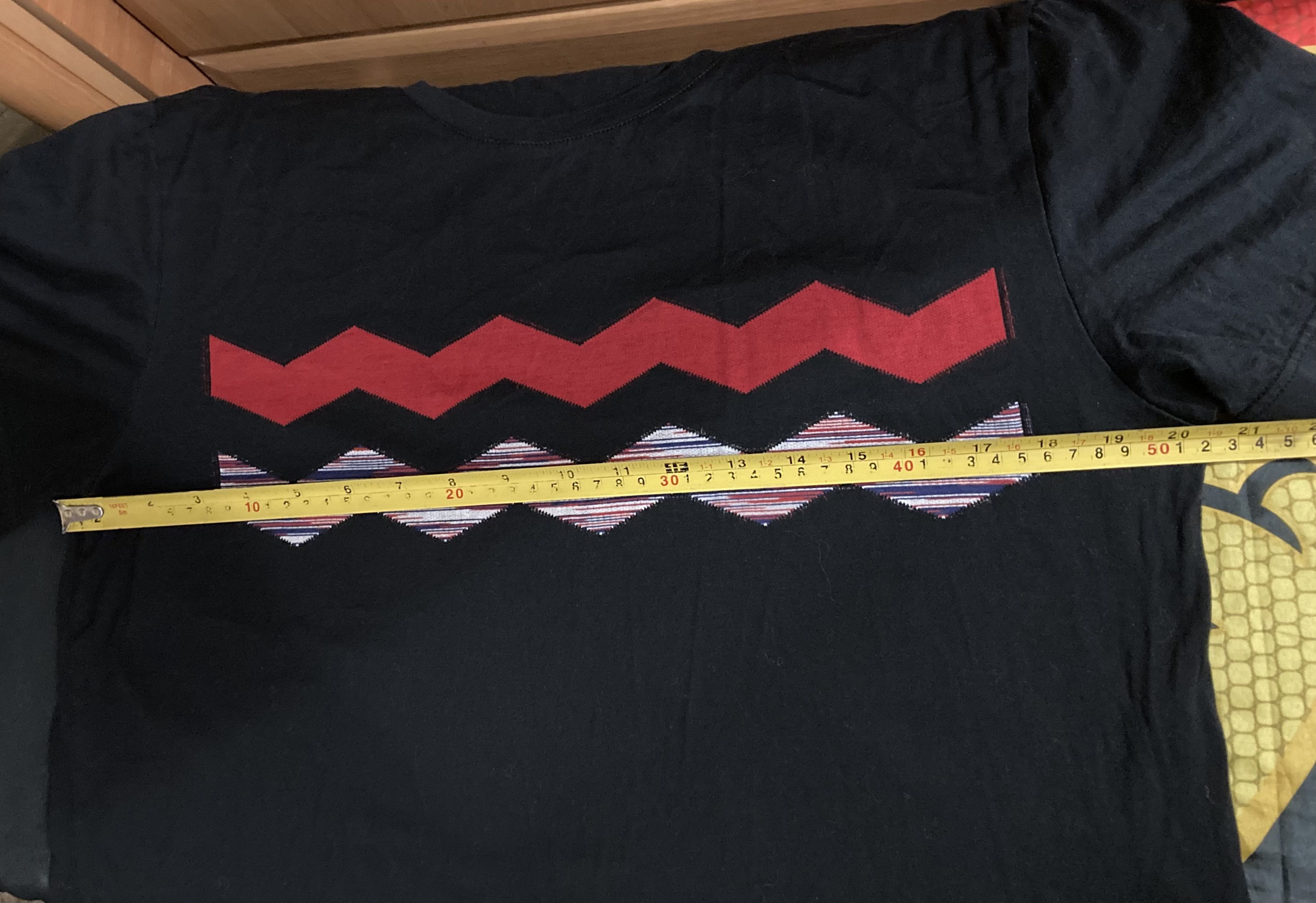 Missoni Missoni zigzag striped black tee shirt Size US M / EU 48-50 / 2 - 8 Thumbnail