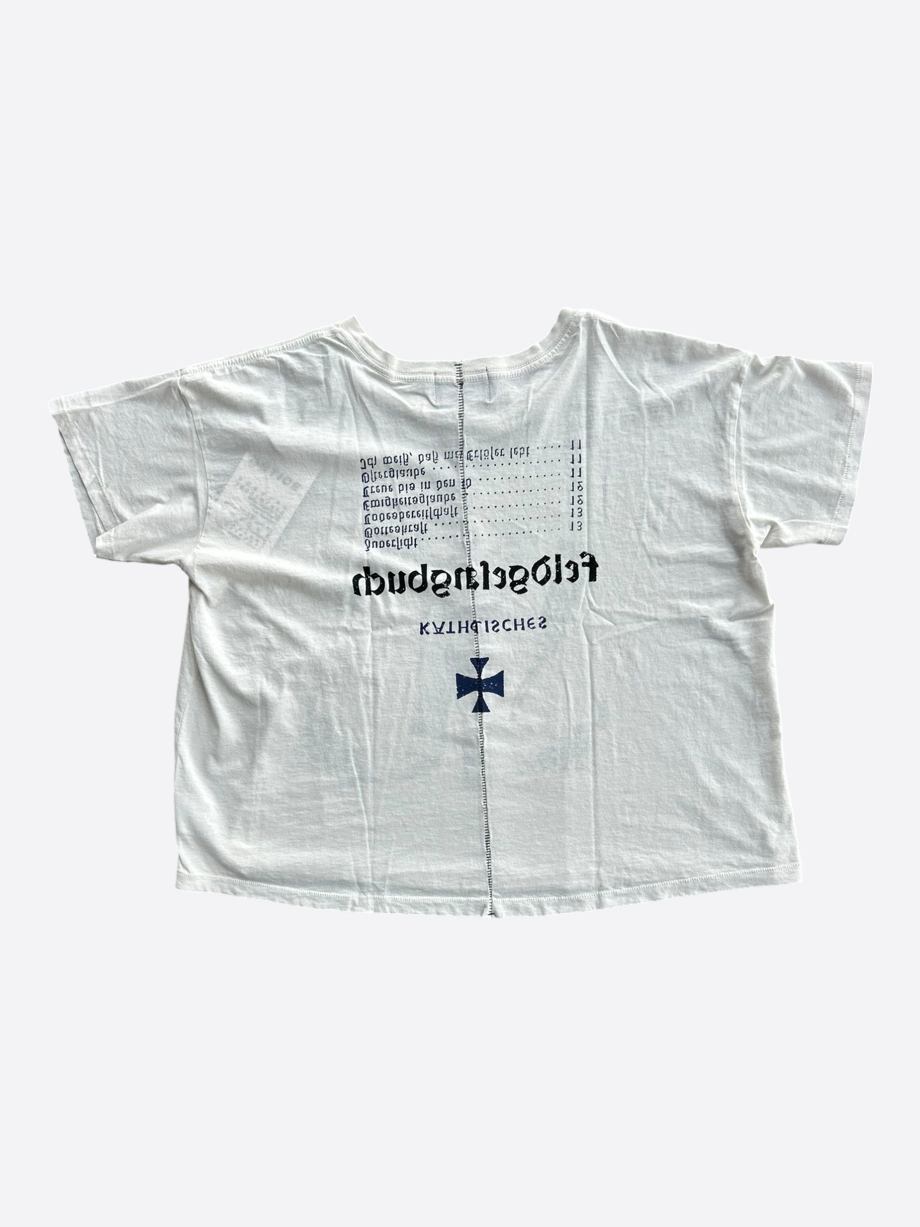 Enfants Riches Deprimes White & Black Katholisches Toothbrush T-Shirt Size US M / EU 48-50 / 2 - 2 Thumbnail