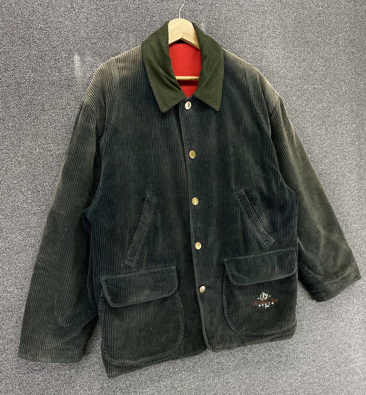 Kenzo Vintage Kenzo Jeans Corduroi Jacket Size US L / EU 52-54 / 3 - 2 Thumbnail
