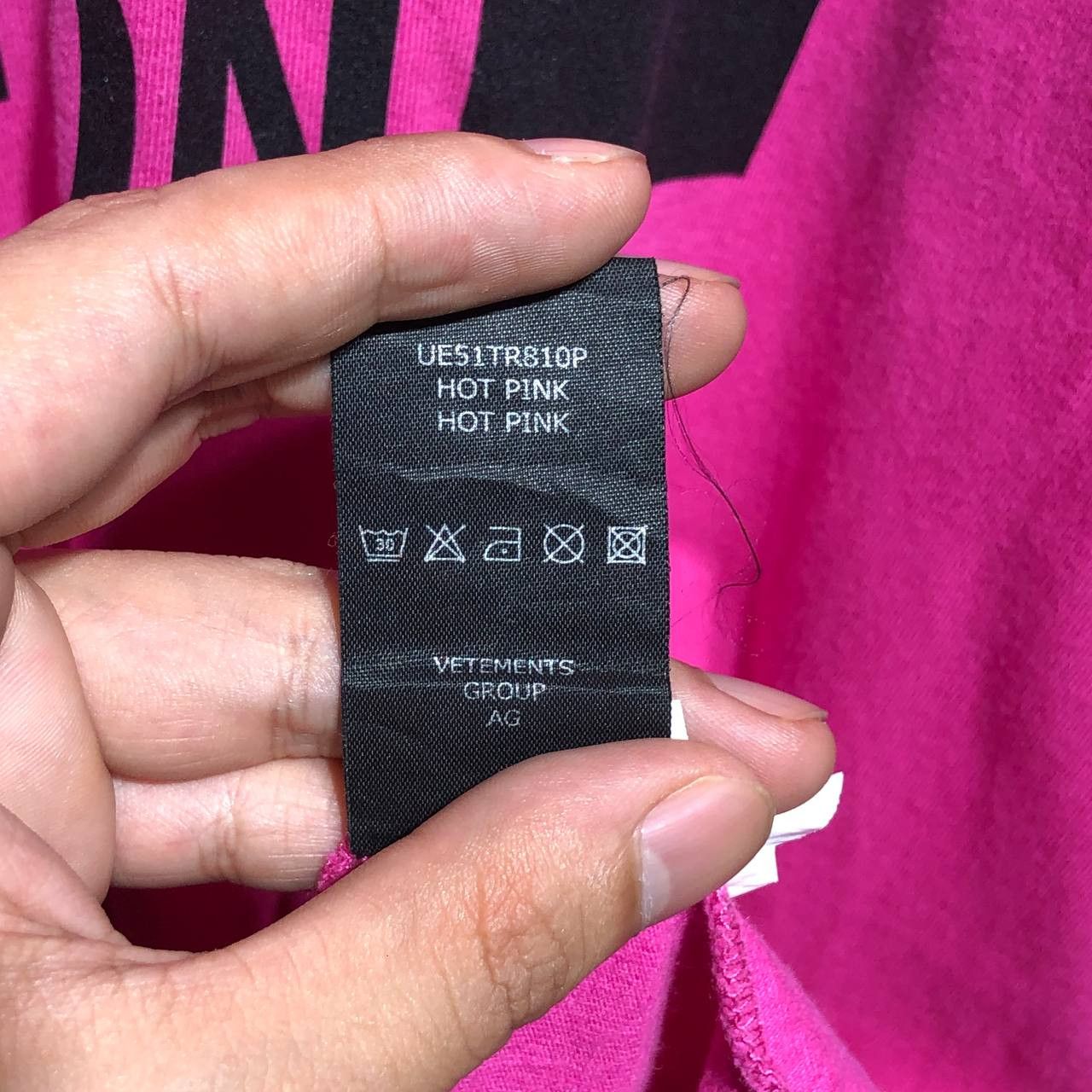 Vetements Vetements Limited Edition tee fit 3XL Size US XXL / EU 58 / 5 - 12 Thumbnail