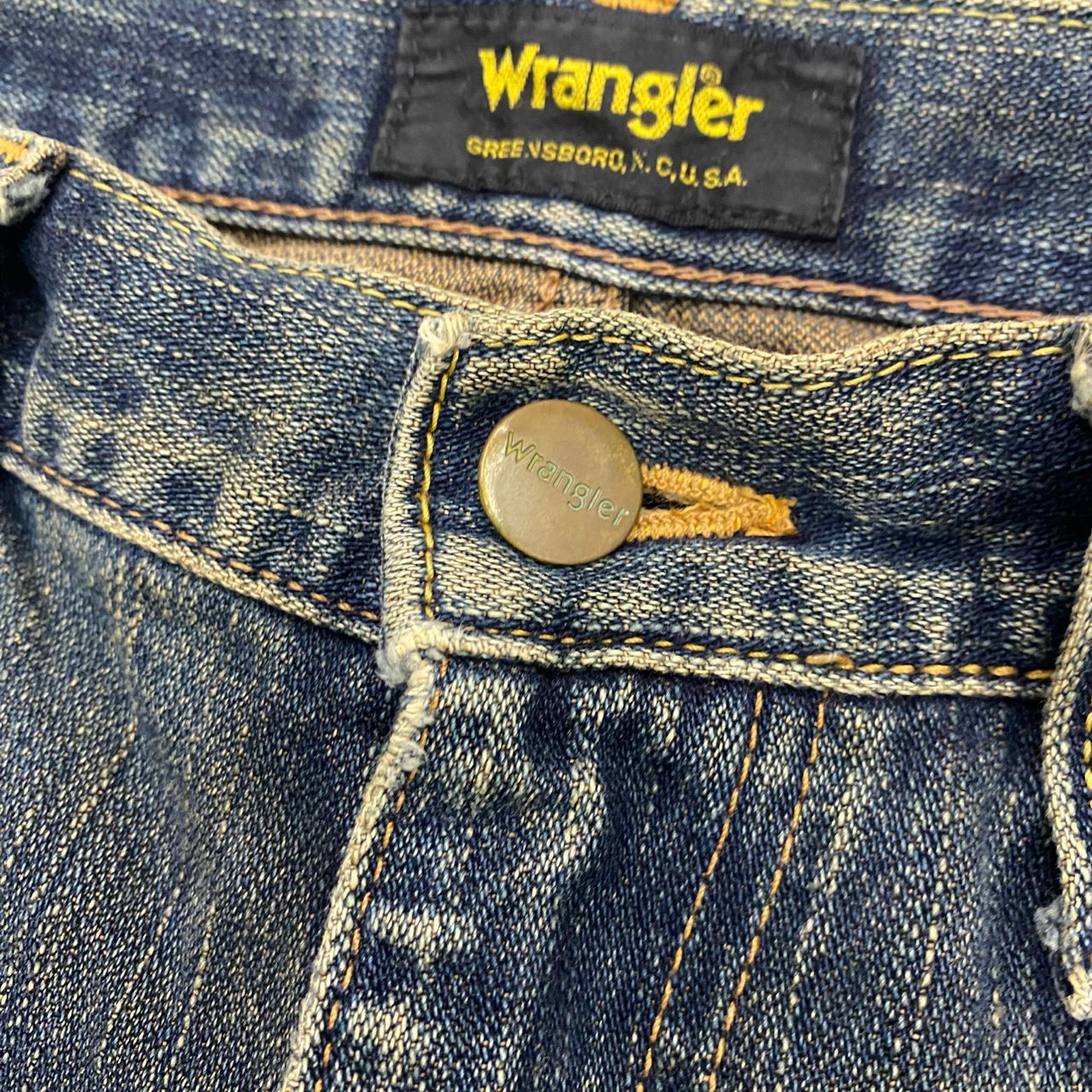 Wrangler 💥Best Offer💥Vintage Wrangler Distressed Denim Size US 29 - 17 Thumbnail