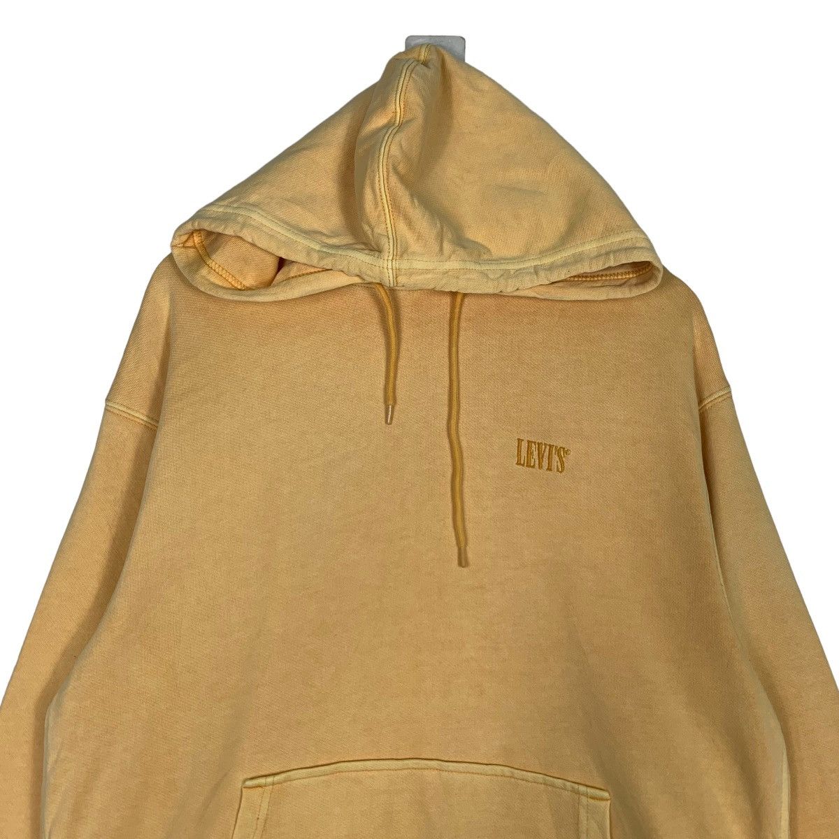 Levi's Levi's Relaxed Fit Yellow Pullover Hoodies #0676-C31 Size US S / EU 44-46 / 1 - 3 Thumbnail