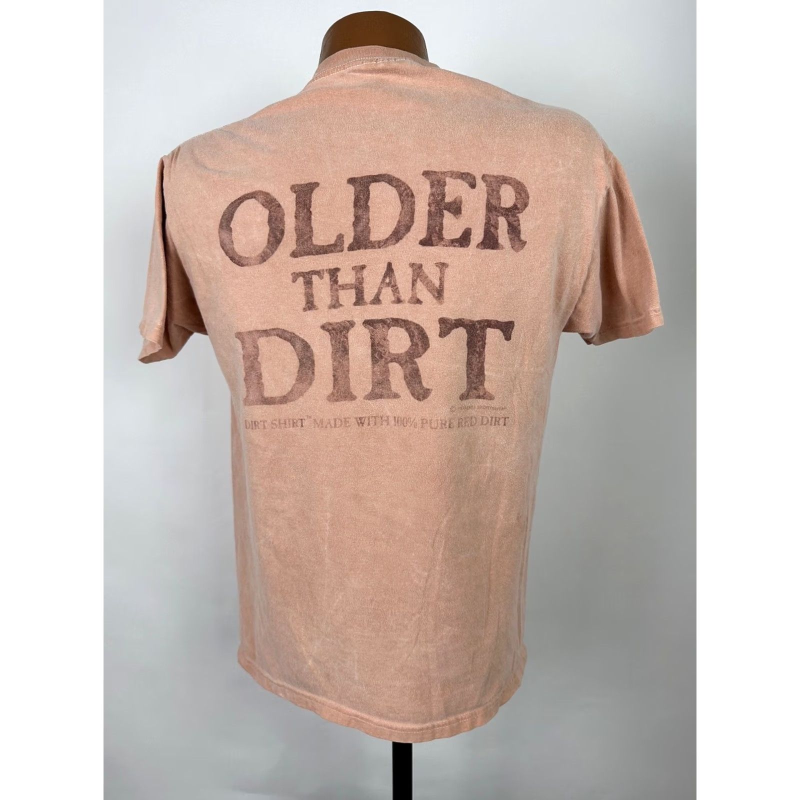 Hanes Hawaiian Red Dirt Shirt Medium Vintage Unisex Adults M Orange 90s Hanes T-Shirt Double-Sided Graphic Print Crew Neck Short Sleeve Mens Womens Size US M / EU 48-50 / 2 - 2 Thumbnail