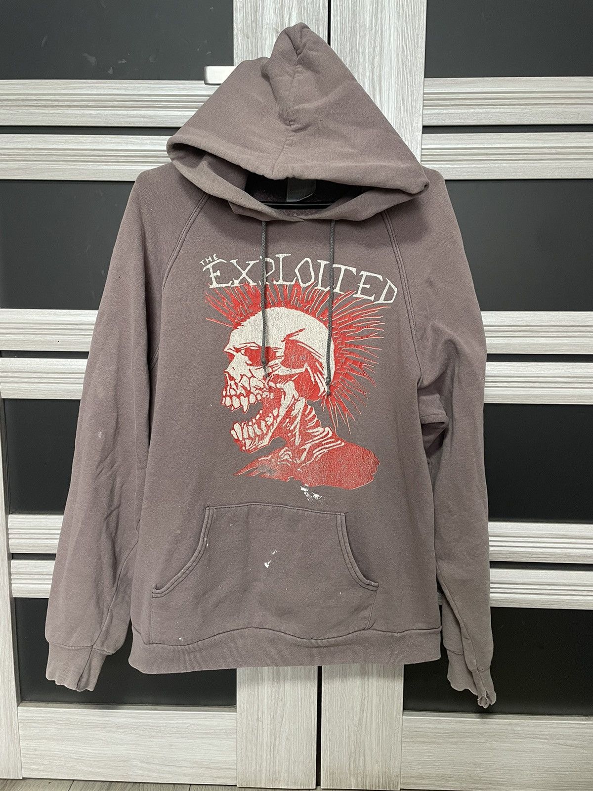 Band Tees Very Rare 1995 The Exploited Total Chaos 95s Hoodie Vintage Size US XL / EU 56 / 4 - 1 Thumbnail