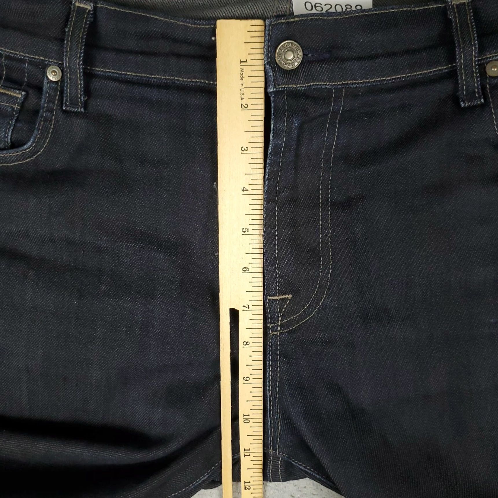 7 For All Mankind VINTAGE 7 For All Mankind Jeans Mens Regular Fit Skinny Denim Pants 40x34 Dark Wash Blue Size US 40 / EU 56 - 5 Thumbnail