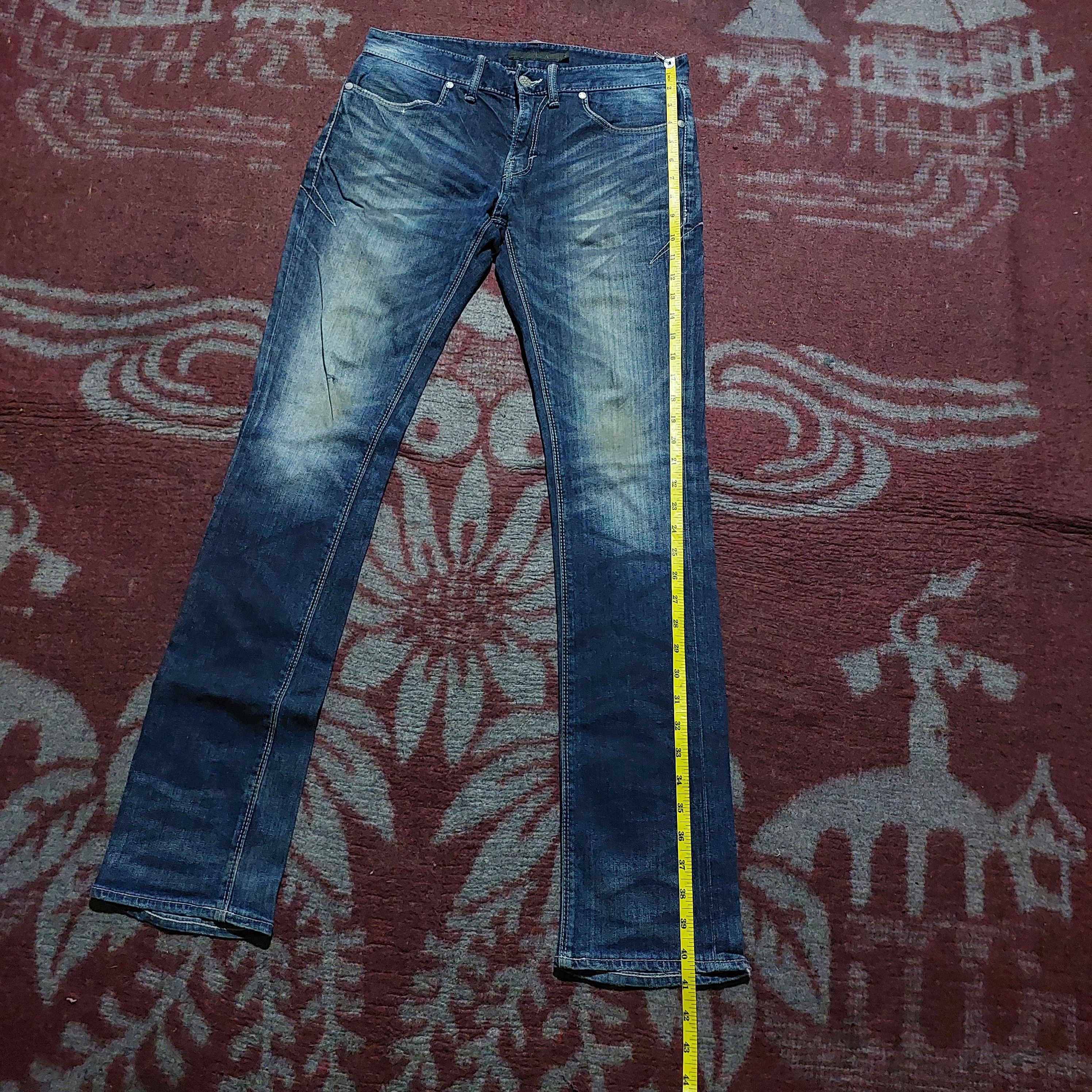 GOSTAR DE FUGA FUGA Stretch blue Faded Jeans Size US 30 / EU 46 - 13 Thumbnail