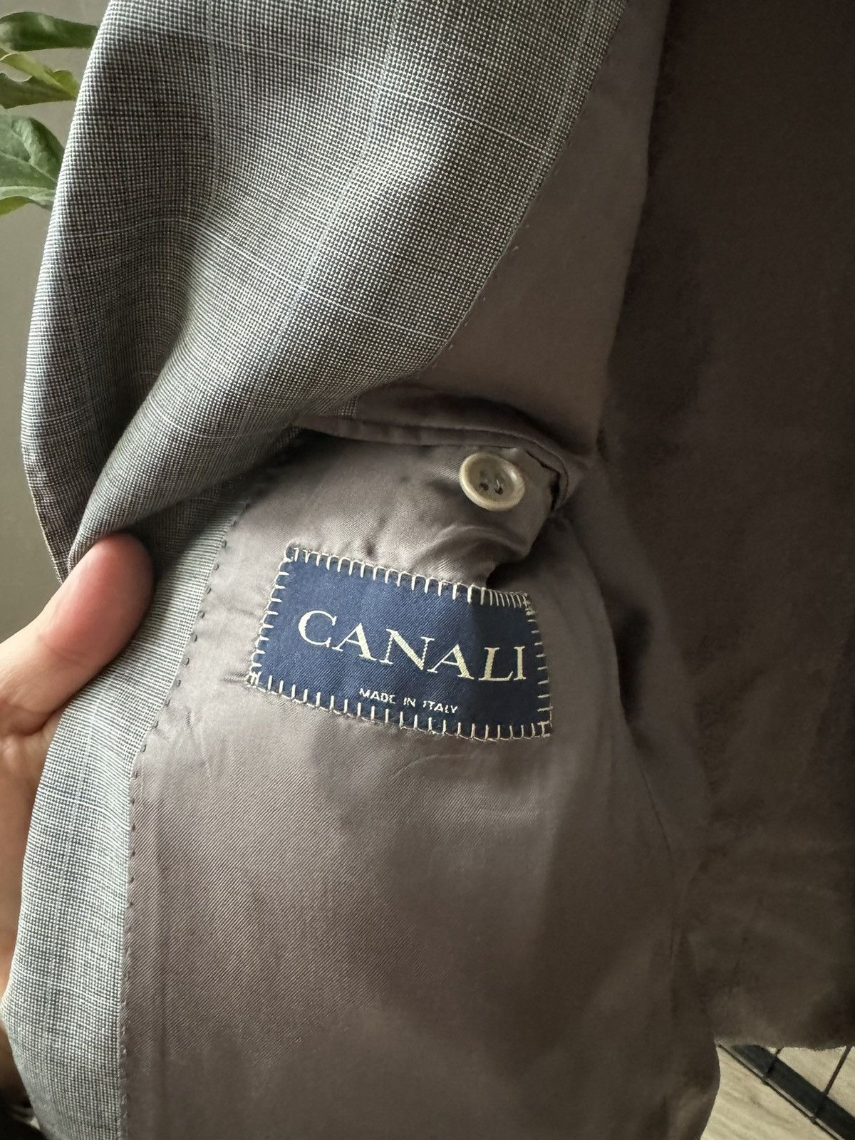 Canali Canali Wool Blazer Made In Italy Size 52R - 4 Thumbnail