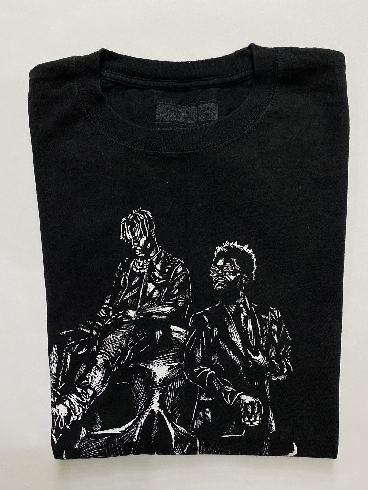 999 Club THE WEEKND x JUICEWRLD “OUTLOOK” TEE. Size US XL / EU 56 / 4 - 13 Thumbnail