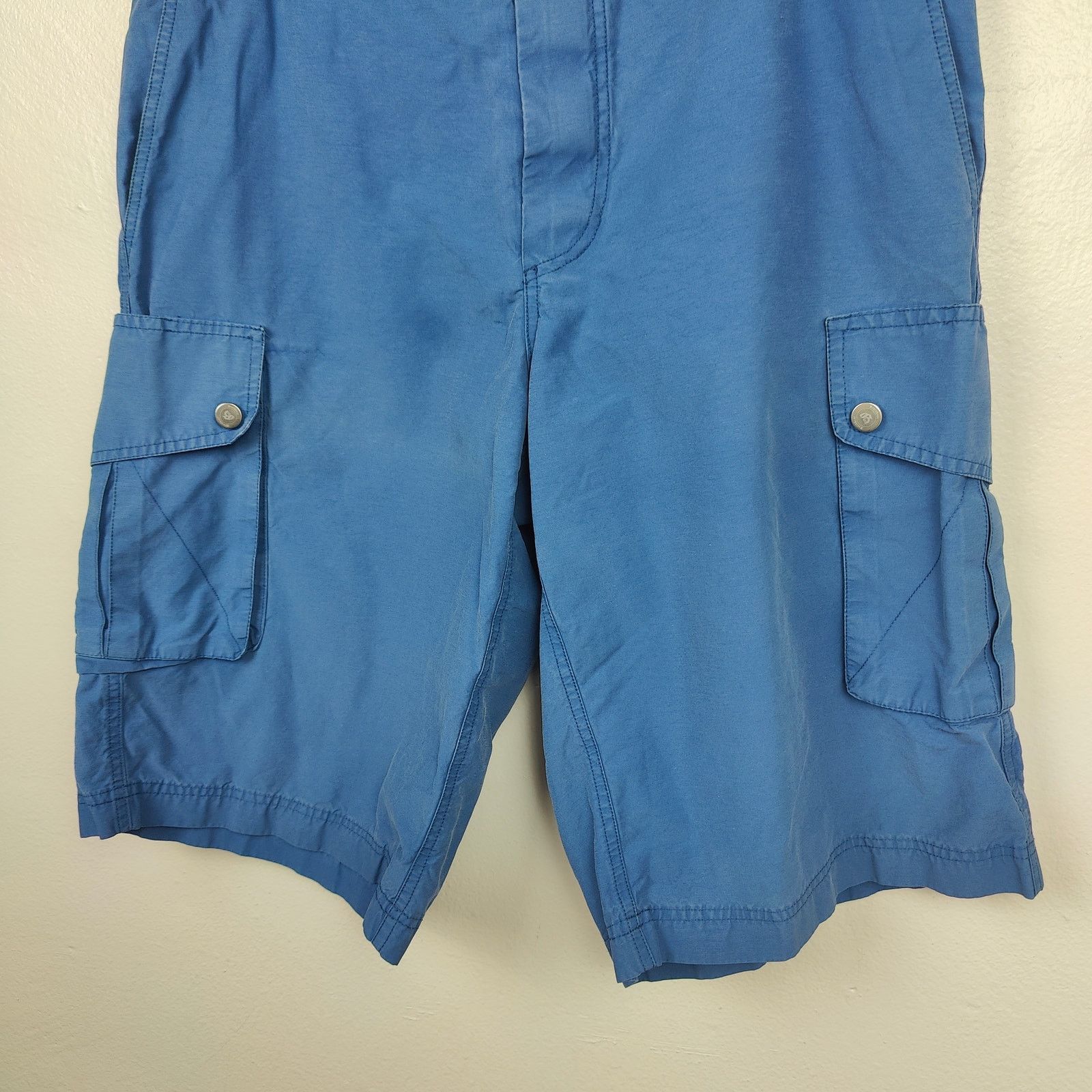John Galliano Vintage Y2K John Galliano Swim Shorts Mens Small Blue Cargo Size US 30 / EU 46 - 5 Thumbnail