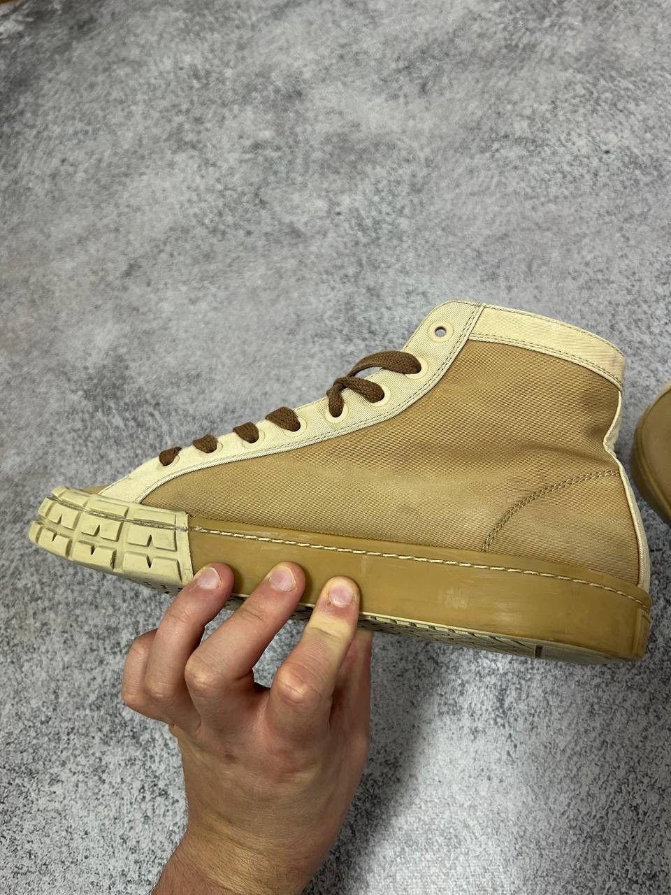 Prada Prada Casetta Wheel High Top Sneaker Shoes 2tg158 luxury y2k Size US 9 / EU 42 - 9 Thumbnail