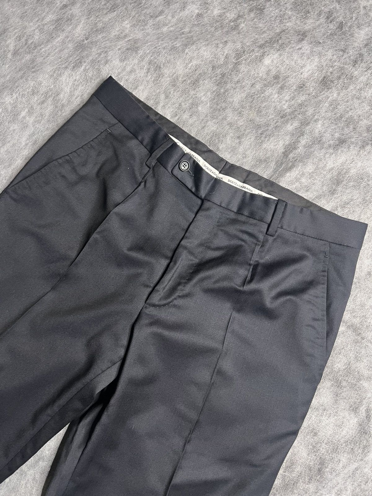 Dolce & Gabbana Dolce & Gabbana Dress Pants Made in Italy Size US 33 - 2 Thumbnail