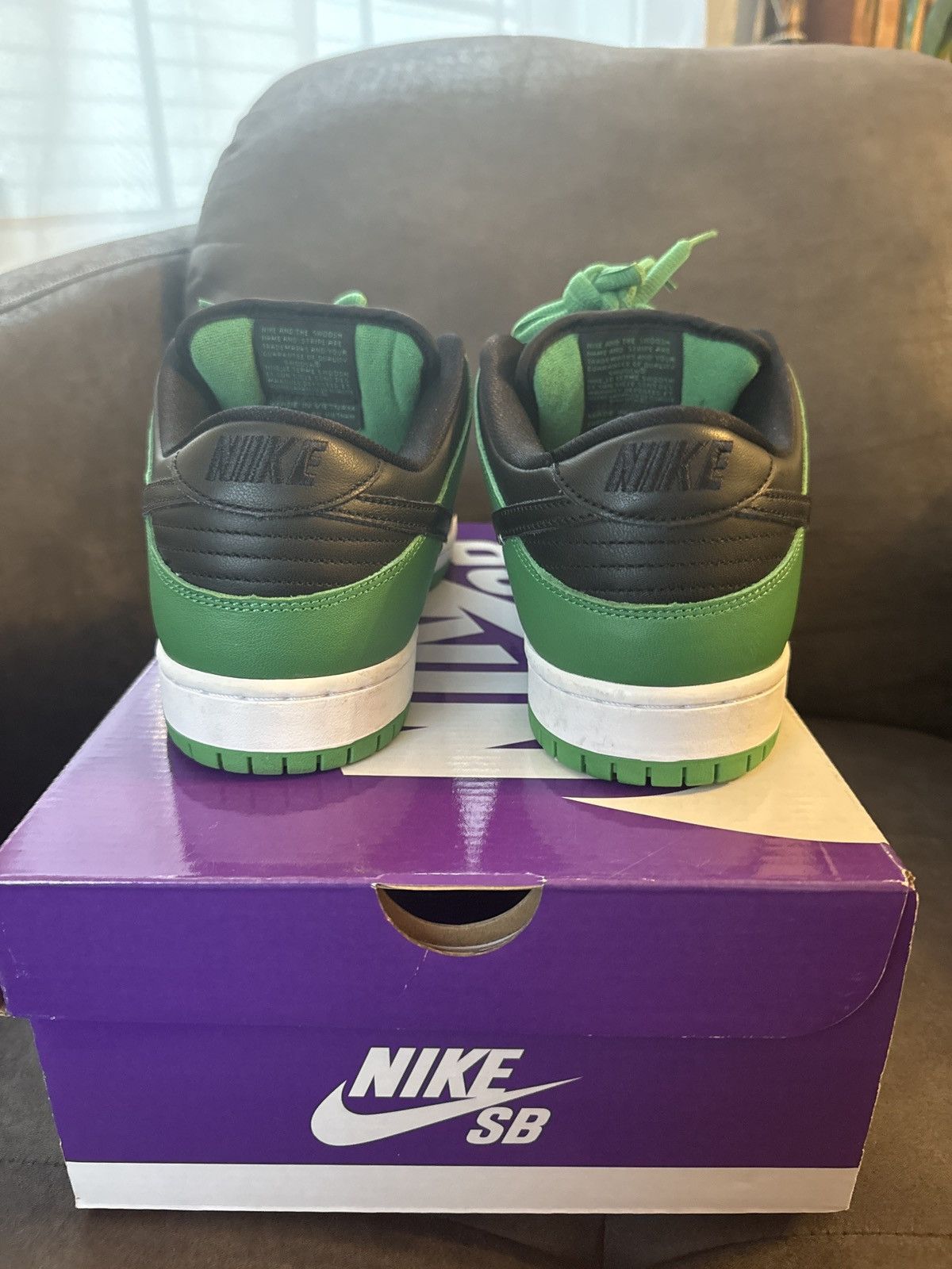Nike Nike Dunk Low Pro Classic Green Size US 10.5 / EU 43-44 - 2 Thumbnail