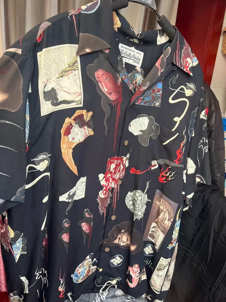 Wacko Maria wacko maria Hyakki Night Walking Short-sleeved Shirt Size US L / EU 52-54 / 3 - 3 Thumbnail