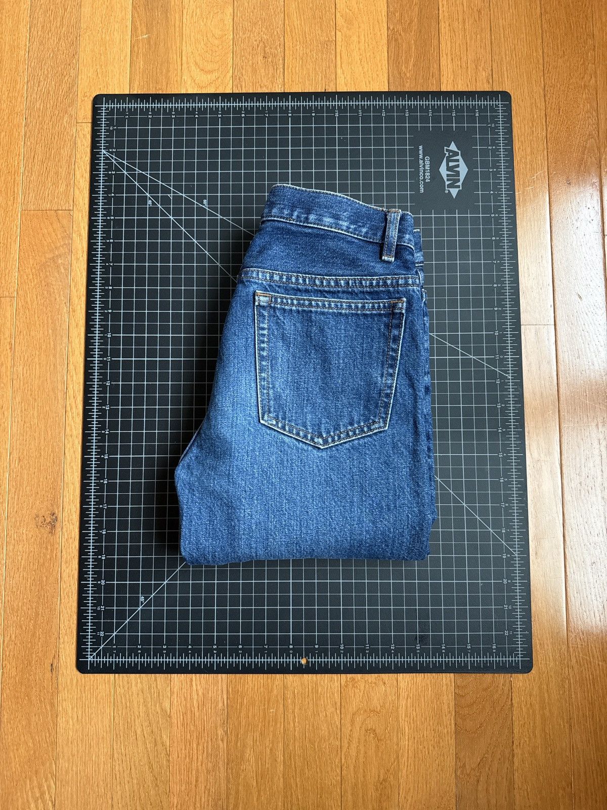 A.P.C. Petit New Standard Jeans - Stone Washed Indigo Size US 27 - 3 Thumbnail
