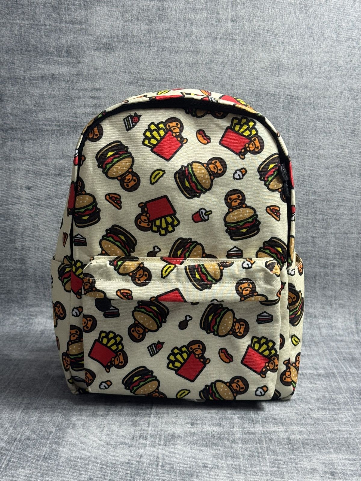 Bape Baby Milo Fast Food All Over Print Backpack Size ONE SIZE - 1 Thumbnail