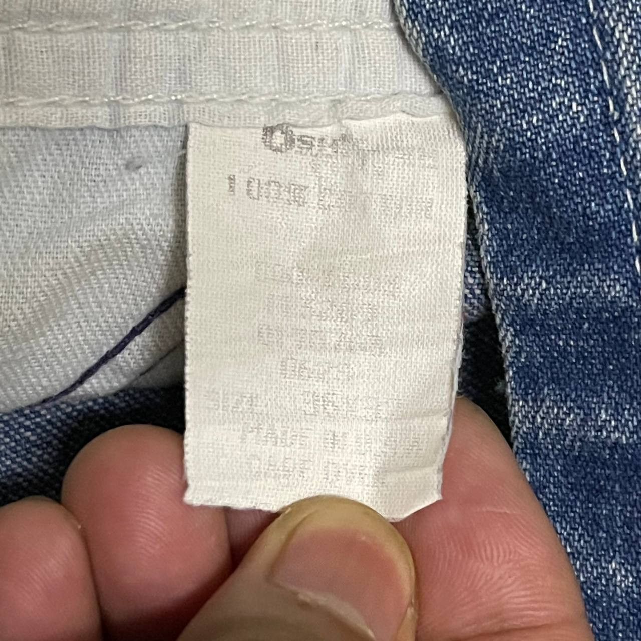 Oshkosh Vintage Oshkosh Bgosh Union Made Denim Overalls Size US 37 - 10 Thumbnail