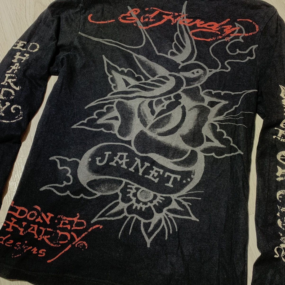 Ed Hardy Ed Hardy Janet Longsleeve Size US M / EU 48-50 / 2 - 4 Thumbnail