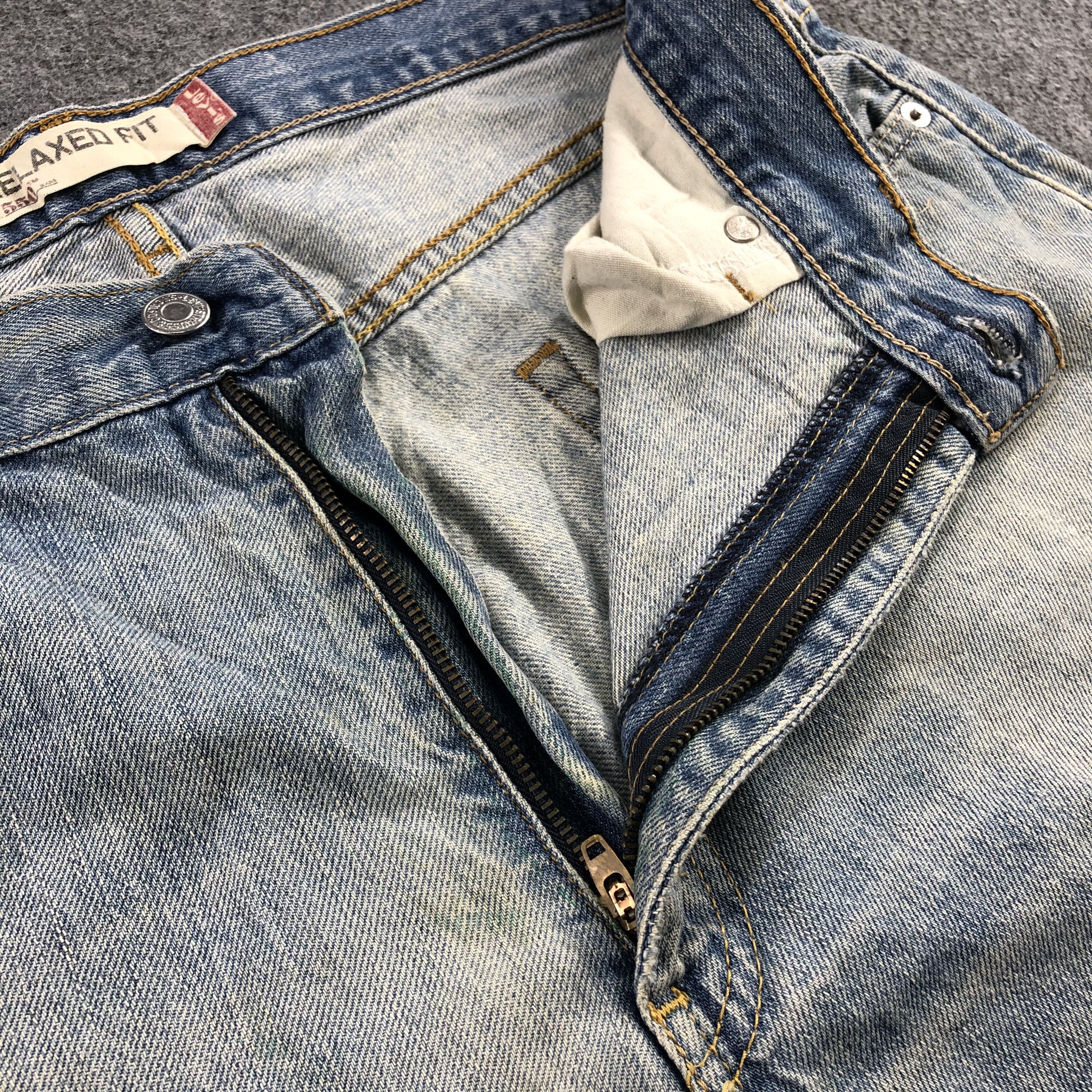 Levi's Vintage Light Wash Levis 550 Jeans-J2033 Size US 36 / EU 52 - 10 Thumbnail