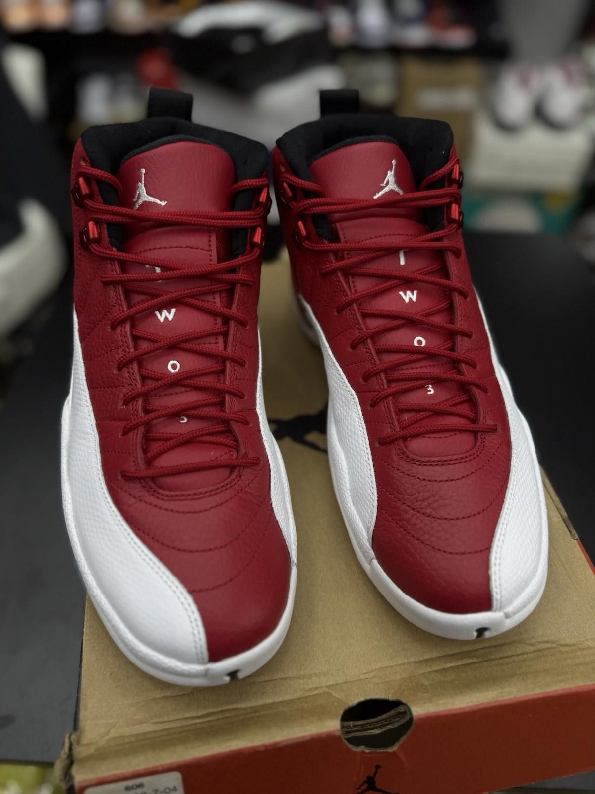 Jordan Brand Size 10 - Air Jordan 12 Retro Gym Red 130690-600 Authentic Size US 10 / EU 43 - 4 Thumbnail