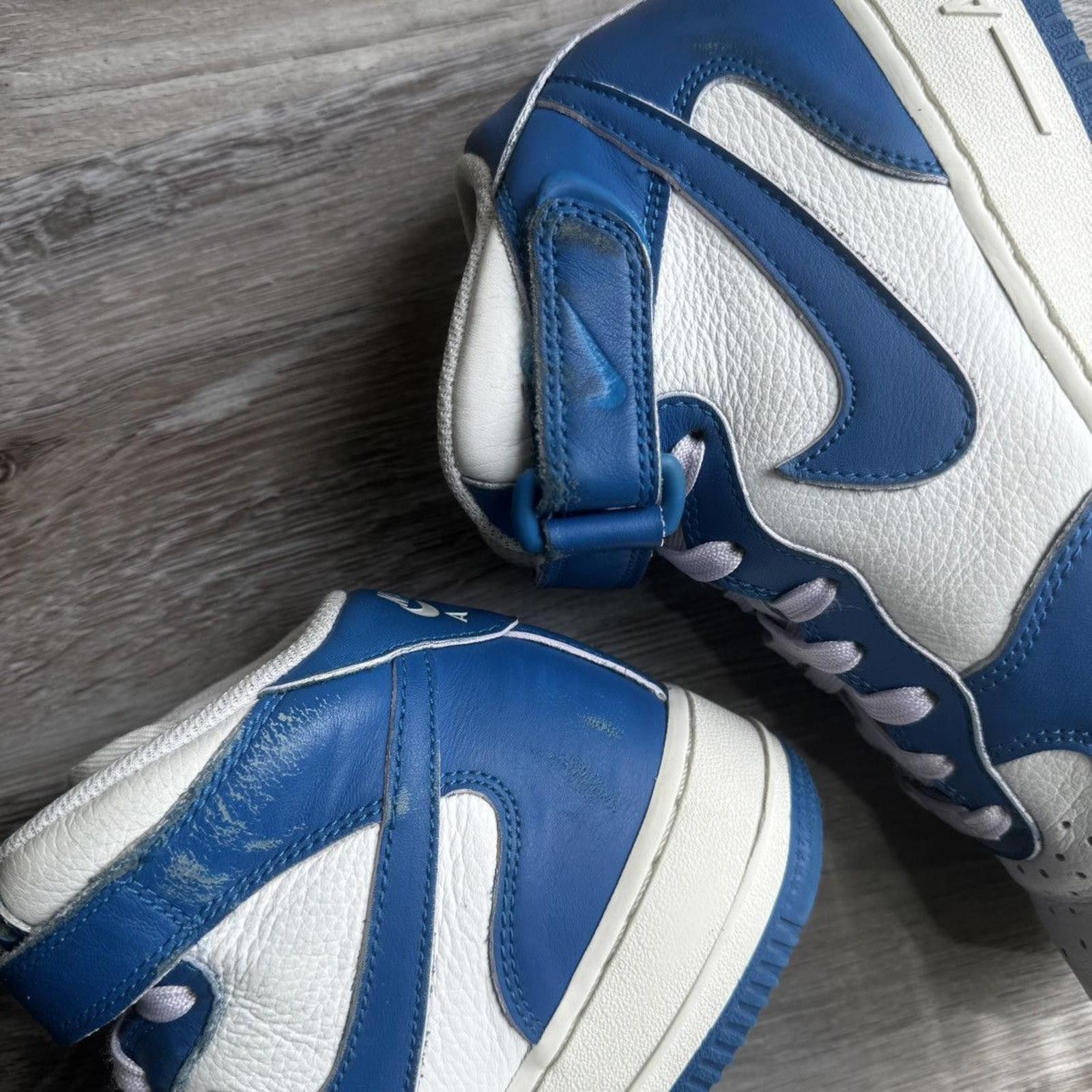 Nike NIKE • Air Force 1 Mid "Military Blue Doll" (6.5M) Size US 6.5 / EU 39-40 - 11 Thumbnail