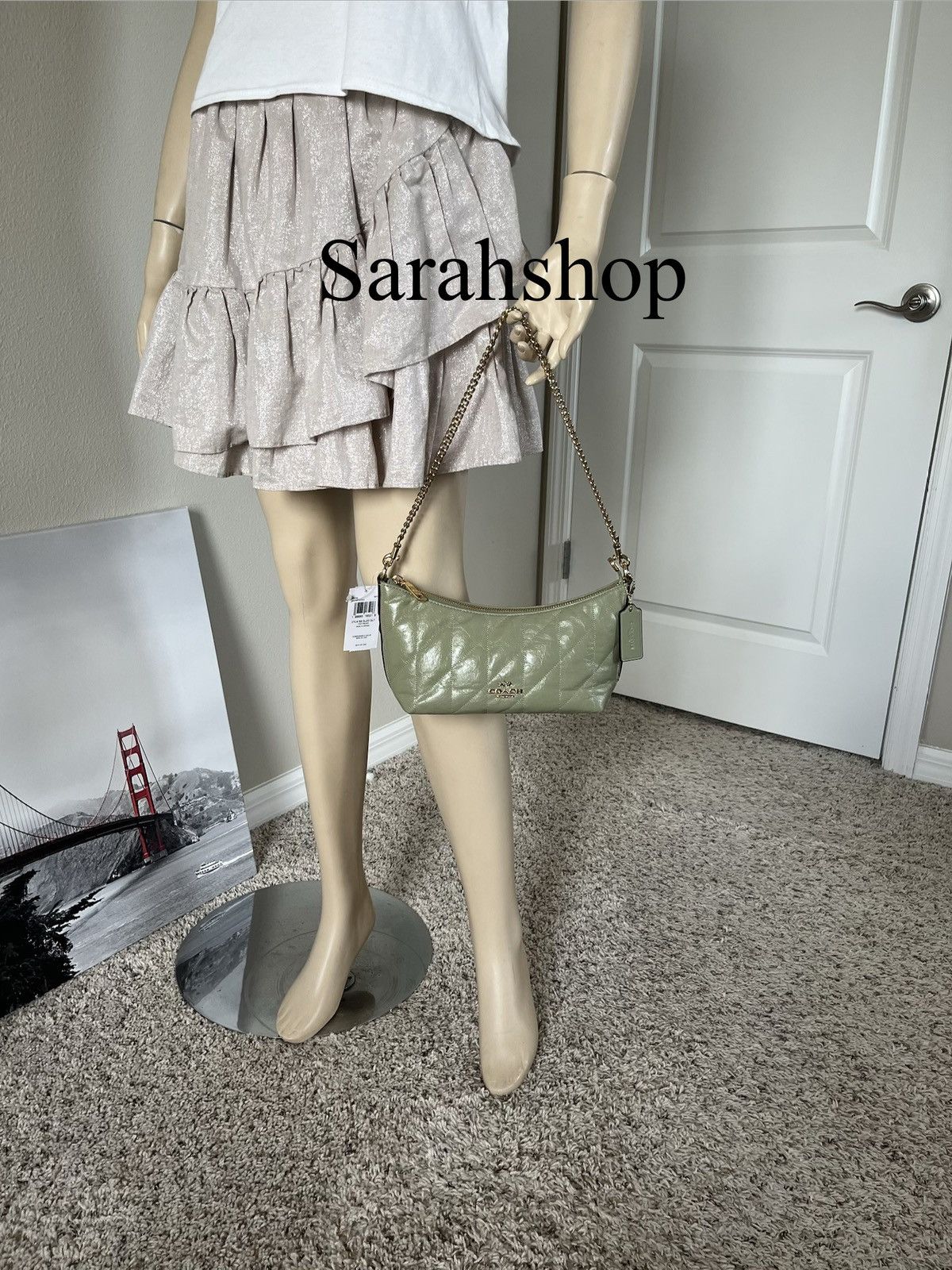 Coach Coach Caitlin Shoulder Bag With Quilting Size ONE SIZE - 7 Thumbnail