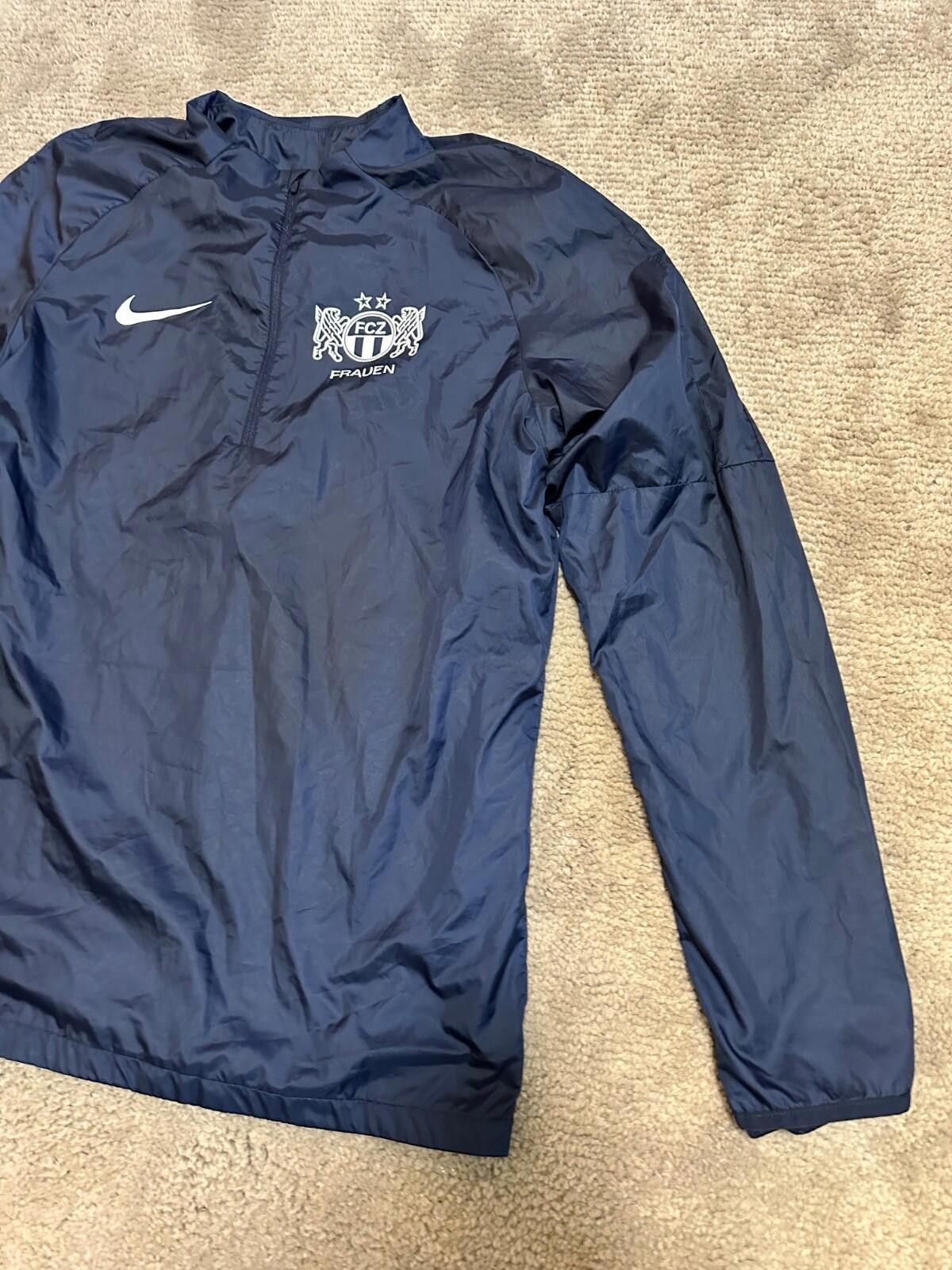 Nike Nike FC Zurich Training Top Jacket 1/4 Zip Sz S Size US S / EU 44-46 / 1 - 3 Thumbnail